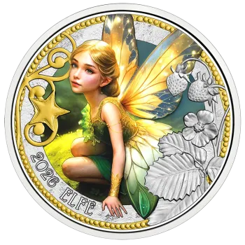 3 Euro Fantastische Fabelwesen 2026 – Die Elfe