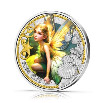 3 Euro Fantastische Fabelwesen 2026 – Die Elfe