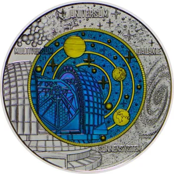Preview: 25 Euro Silber Niob 2015 Kosmologie