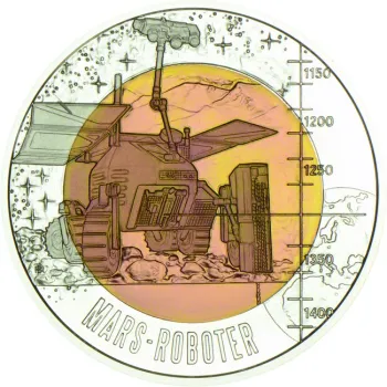 Preview: 25 Euro Silber Niob 2011 Robotik