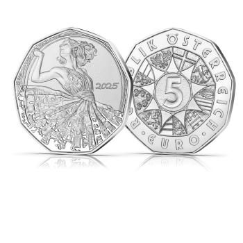Preview: 5 Euro Silber 2025 Tanz dich frei Hgh Blister