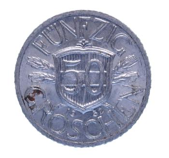 50 Groschen 1952 Alu