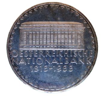 Gebäude der Österreichischen Nationalbank – Jubiläumsmünze 1966