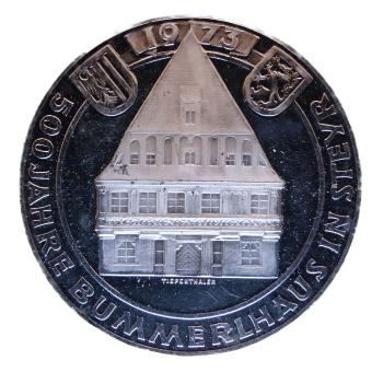 Bummerlhaus Steyr – 50 Schilling Silber 1973 PP