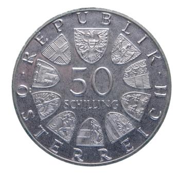 Preview: 50 Schilling Silber 1978 Franz Schubert PP