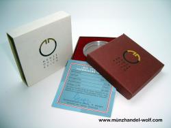 500 Schilling Etui 1996 Die Städte mit Zertifikat