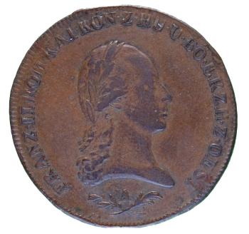 6 Kreuzer Kupfer 1800A