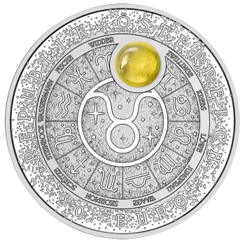 Preview: 20 Euro Silber 2026 Der Stier PP Vorverkauf, Auslieferung nach dem 25.03.2026