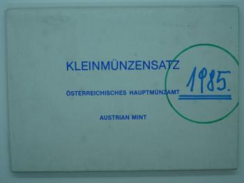 Preview: Kleinmünzsatz 1985 Schilling Set PP