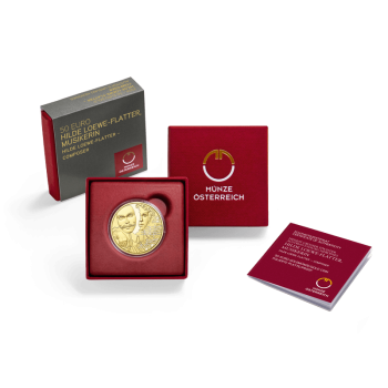 50 Euro Gold 2026 Hilde Loewe Flatter PP Etui