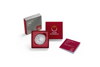 20-Euro-Silbermünze Der Steinbock