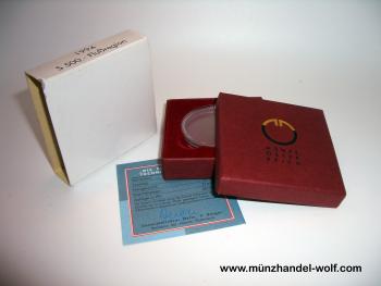 500 Schilling Etui 1994 Flußregion mit Zertifikat