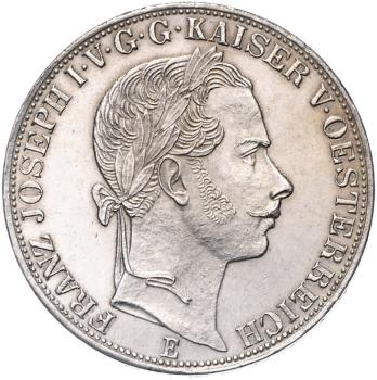Ein Vereinstaler 1864 E Franz Joseph I.