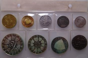 Preview: Kleinmünzsatz 1970 Schilling Set PP