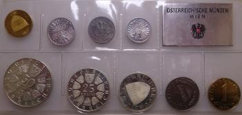 Preview: Kleinmünzsatz 1970 Schilling Set PP