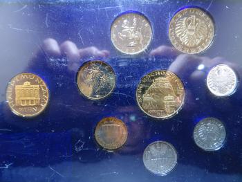 Preview: Kleinmünzsatz 1983 Schilling Set PP