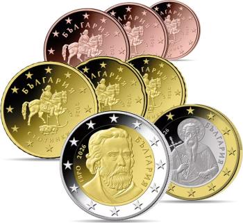 Euro-Kleinmuenzsatz-Bulgarien