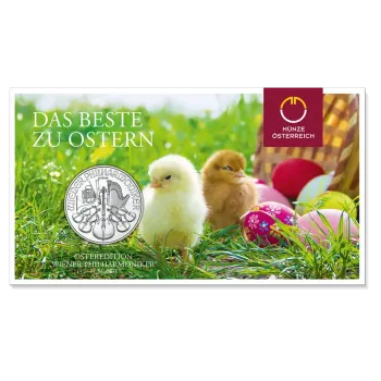 1 Unze Silber Wiener Philharmoniker Osteredition 2026