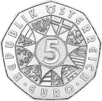 Preview: 5 Euro Silber 2014 Schätze der Arktis Hgh Blister