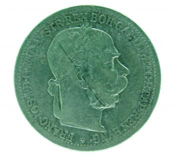 Preview: 1 Krone 1897 Silber Franz Joseph I.