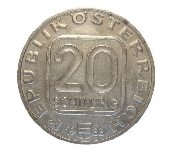 Preview: 20 Schilling 1983 Burg Hochosterwitz