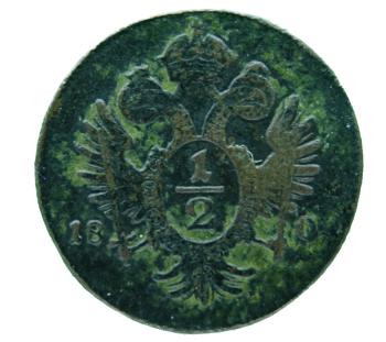 1/2 Kreuzer 1800A Kupfer Franz II.