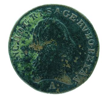 1/2 Kreuzer 1800A Kupfer Franz II.