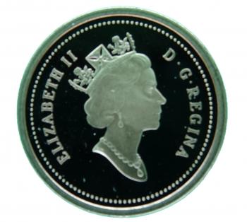 1 Cent Kanada 2001 Elisabeth II. PP