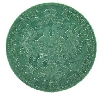 1 Florin Gulden 1879 Franz Joseph I.