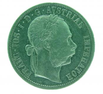 1 Florin Gulden 1879 Franz Joseph I.