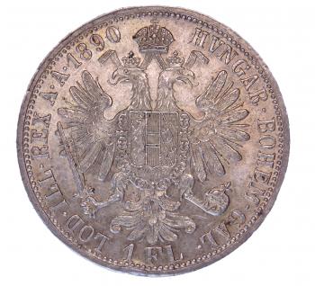 1 Florin Gulden 1890