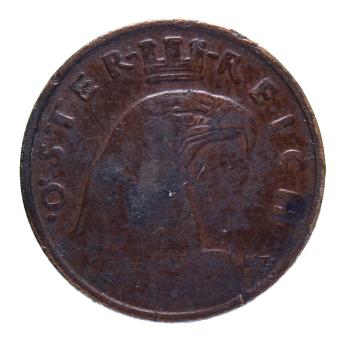 Österreich 1 Groschen 1927 – Bronze‑Münze der Ersten Republik