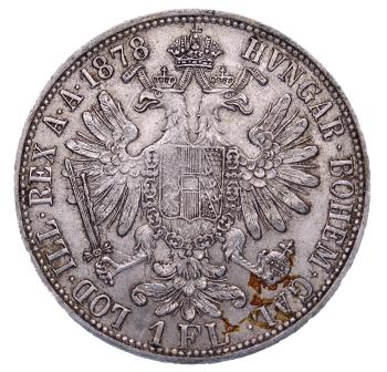 1 Florin Gulden 1878