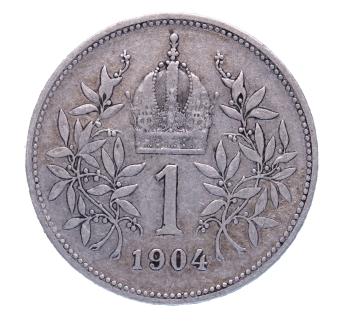 1 Krone 1904 Silber Franz Joseph I.