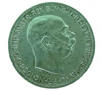 1 Krone 1915 Silber Franz Joseph I.