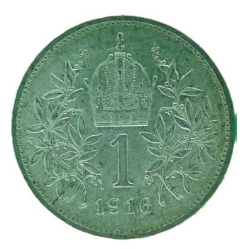 1 Krone 1916 Silber Franz Joseph I.