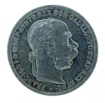 1 Krone 1893 Silber Franz Joseph I.