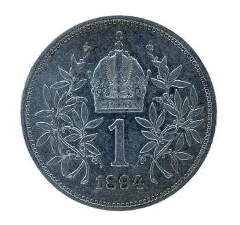1 Krone 1894 Silber Franz Joseph I.