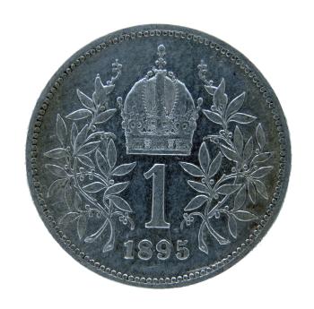 1 Krone 1895 Silber Franz Joseph I.