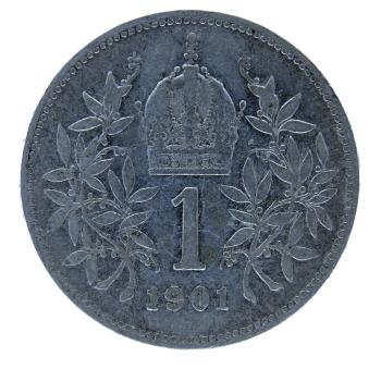 1 Krone 1901 Silber Franz Joseph I.