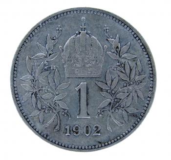 1 Krone 1902 Silber Franz Joseph I.