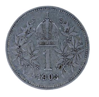 1 Krone 1903 Silber Franz Joseph I.