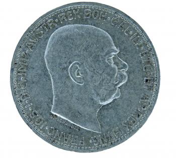1 Krone 1912 Silber Franz Joseph I.