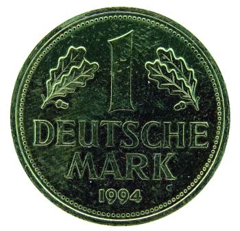 1 Mark 1994 A vergoldet