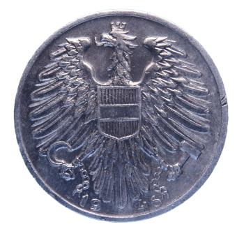 1 Schilling Alu 1946
