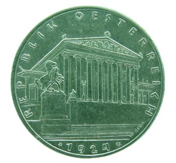 1 Schilling Silber 1924