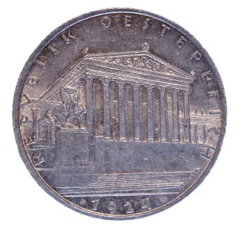 1 Schilling Silber 1924