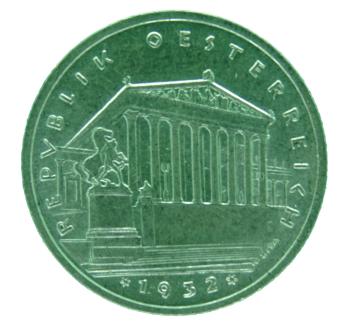 1 Schilling Silber 1932