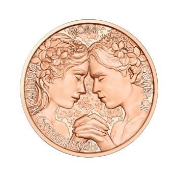 10 Euro Kupfer 2024 Das Veilchen