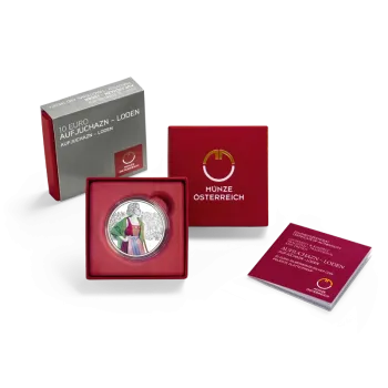 10 Euro Silber 2026 Aufjuchazn Loden PP